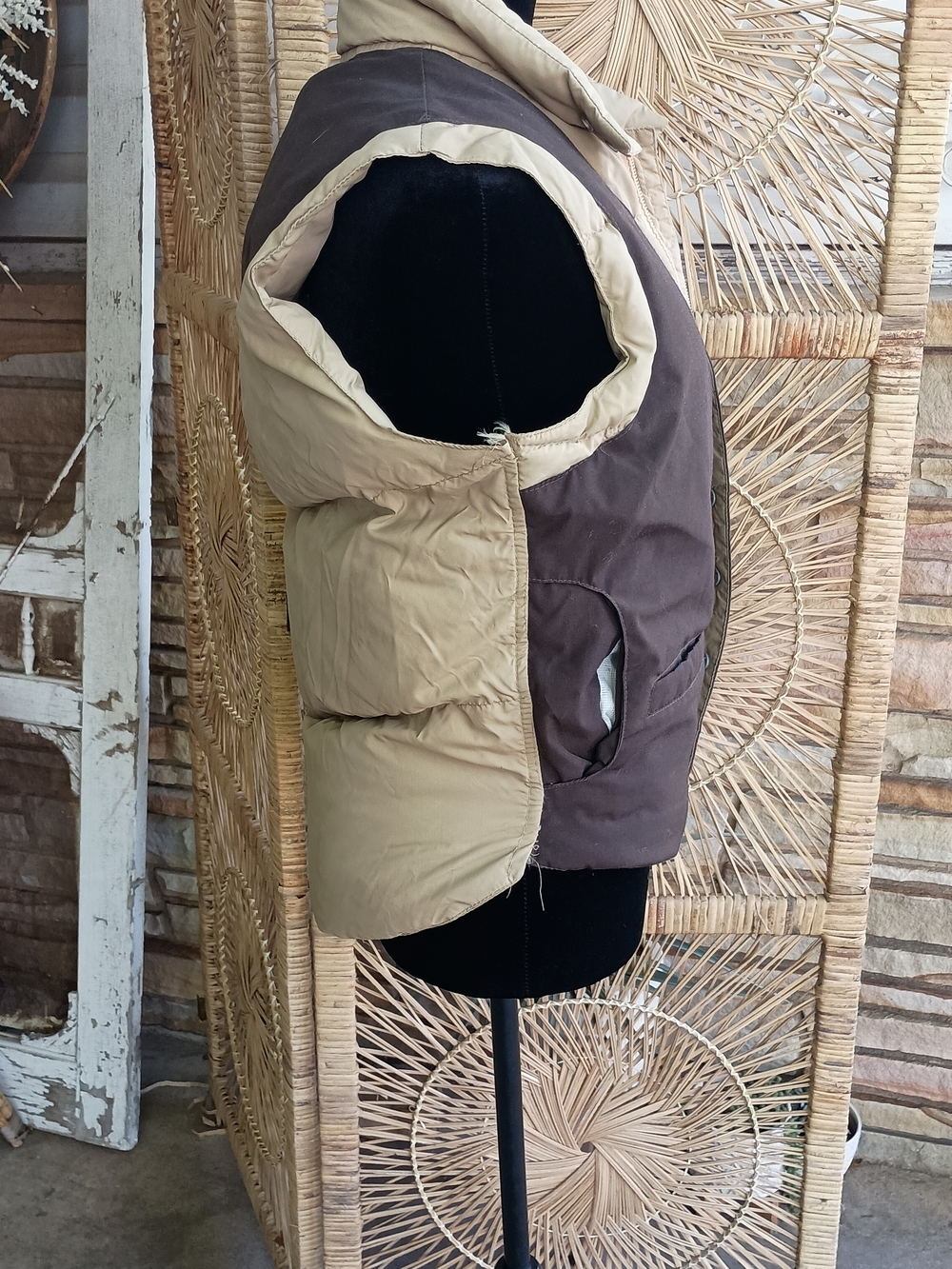 Vintage 70'S SCHOTT Western Down Vest_36 - Picture 2 of 8